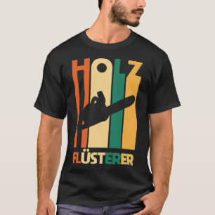 Hout Whisperer Tichler Lumberjack Forest bagel pir T-shirt