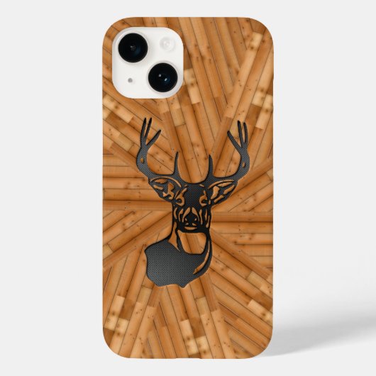 Hout - White Tail Buck Deer Case-Mate iPhone Case (Achterkant)