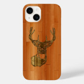 Hout - White Tail Buck Deer Case-Mate iPhone Case (Achterkant)