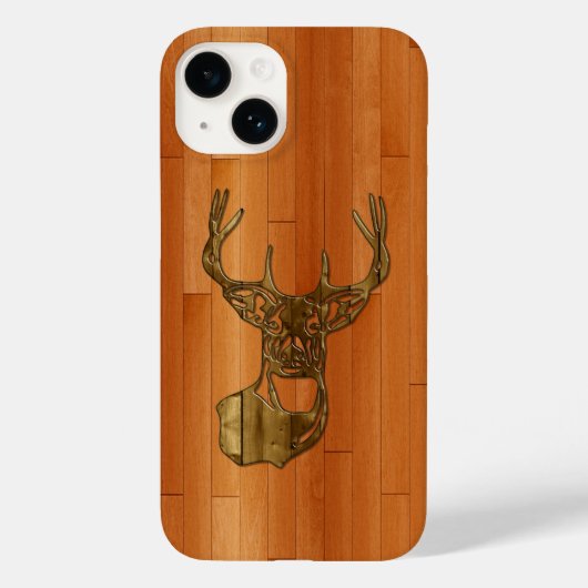 Hout - White Tail Buck Deer Case-Mate iPhone Case (Achterkant)