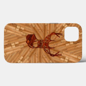 Hout - White Tail Buck Deer Case-Mate iPhone Case (Achterkant (horizontaal))