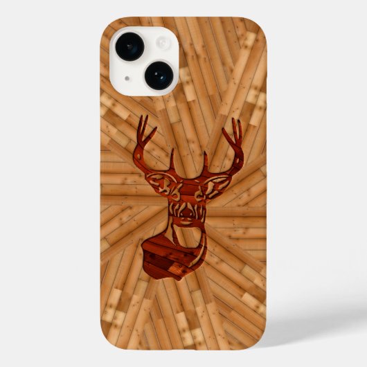 Hout - White Tail Buck Deer Case-Mate iPhone Case (Achterkant)