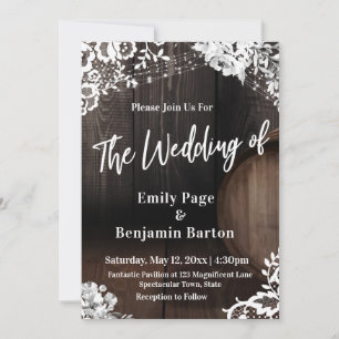 Hout Wine Barrel Lights Casual Het huwelijk van Kaart