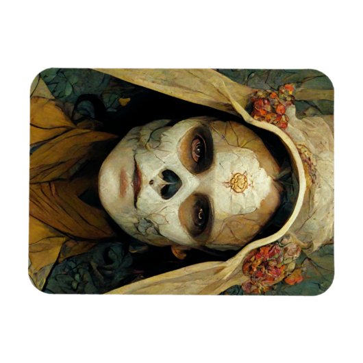 Hout Witch 1 Fantasy Magneet (Horizontaal)