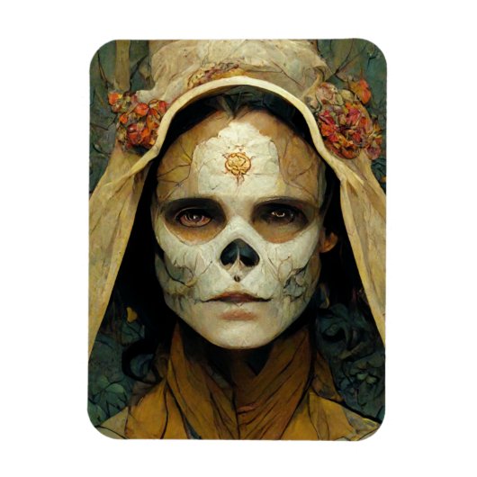 Hout Witch 1 Fantasy Magneet (Verticaal)