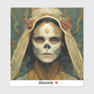 Hout Witch 1 Fantasy Sticker