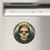 Hout Witch 2 Fantasy Magneet (Insitu (Vaatwasser))