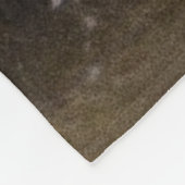 HOUT WOLF FLEECE DEKEN (Hoek)