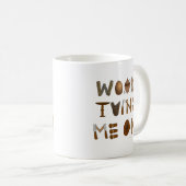 Hout zet me op Woodkeertools en Projecten om Koffiemok (Voorkant rechts)