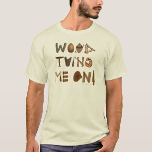 Hout zet me op Woodkeertools en Projecten om T-shirt