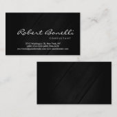 Houtachtergrond Moderne consultant Visitekaartje (Voorkant / Achterkant)