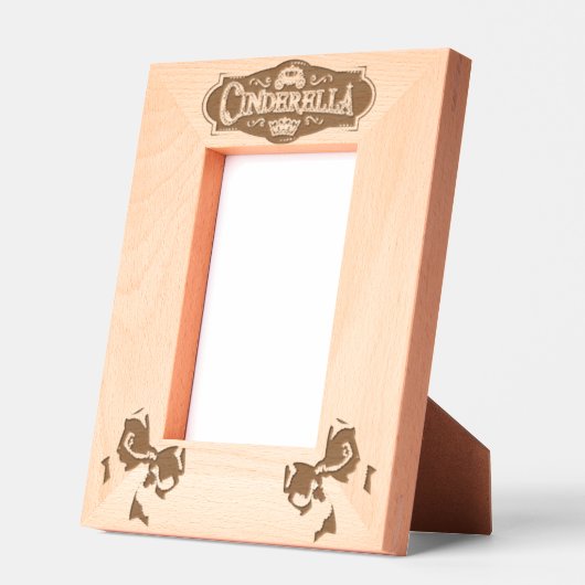 houtachtig gegraveerde lijstjes (Links)