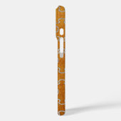 Houtachtig Puzzelpatroon Case-Mate iPhone Case (Achterkant / Links)