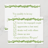 Houtachtige Elegantie | Trouw Wijnstok Wees Mijn B (Voorkant / Achterkant)