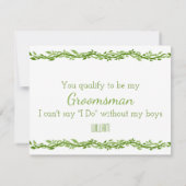 Houtachtige Elegantie | Trouw Wingerd Wees Mijn Br (Achterkant)