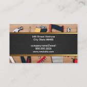 Houtafels | Handgereedschap Visitekaartje (Achterkant)