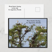 Houtafels nesten feestdagenkaart (Voorkant / Achterkant)