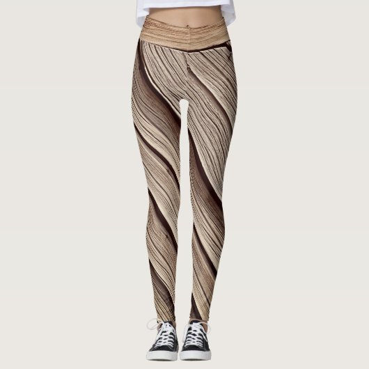 Houtafval Leggings (Voorkant)