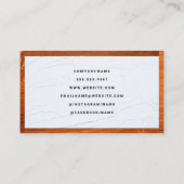 Houtafwerking | Spackle | Home Repair Logo Visitekaartje (Achterkant)