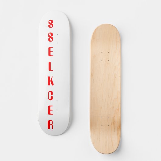 houtafwerklaag skateboard (Voorkant)