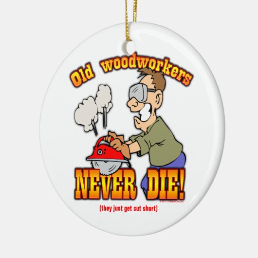 Houtarbeiders Keramisch Ornament (Links)