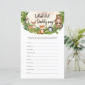 Houtbeesten houten slik Wat zei papa? (Staand voorkant)