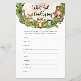 Houtbeesten houten slik Wat zei papa?