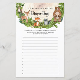 Houtbeesten houten wat er in de luierzak zit