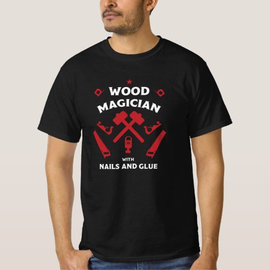 houtbewerker ambachtsman t-shirt (Voorkant)