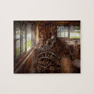 Houtbewerker - De kunst van het draaien Legpuzzel