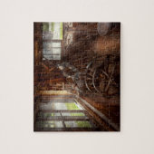 Houtbewerker - De kunst van het draaien Legpuzzel (Verticaal)