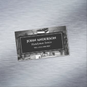 Houtbewerker Gereedschap Timmerman Handyman Busine Magnetisch Visitekaartje (Voorbeeld)