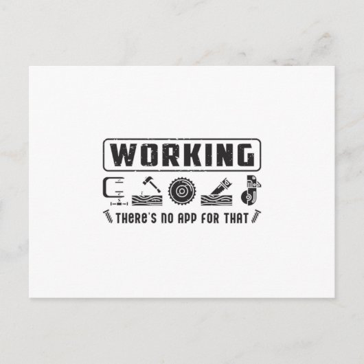 Houtbewerker Houtbewerking Grappig geschenk idee Briefkaart (Voorkant)