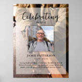 Houtbewerker, Levendige Viering Funeral Foto Poster (Voorkant)