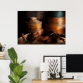 Houtbewerker - Shaker box winkel Poster (Thuiskantoor)