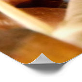Houtbewerker - Vormgeven aan een spil Poster (Hoek)