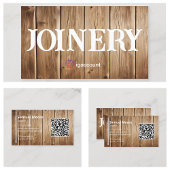 Houtbewerkers Joinery Sjablonen Visitekaartje