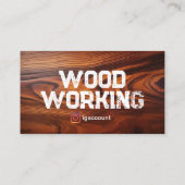 Houtbewerking Artisans Visitekaartje (Achterkant)