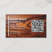 Houtbewerking Artisans Visitekaartje (Voorkant)