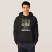 Houtbewerking chips zijn mijn graan grappige houtb hoodie (Voorkant volledig)