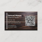 Houtbewerking Experts Professionele timmerman Visitekaartje (Voorkant)