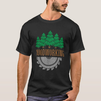 Houtbewerking Houtzaaggereedschappen T-shirt