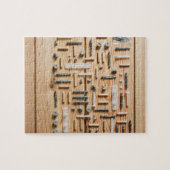 Houtbewerking Legpuzzel IAssorted Houtwerk Gereeds (Horizontaal)