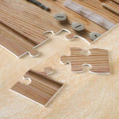 Houtbewerking Legpuzzel IAssorted Houtwerk Gereeds (Zijkant)