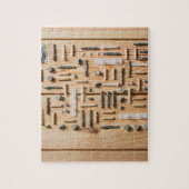 Houtbewerking Legpuzzel IAssorted Houtwerk Gereeds (Verticaal)