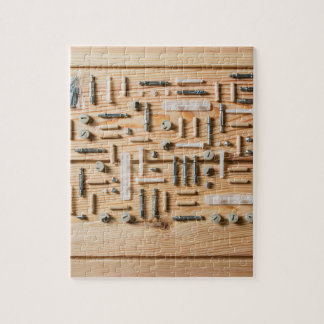 Houtbewerking Legpuzzel IAssorted Houtwerk Gereeds