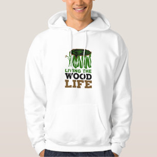 Houtbewerking Leven van Hout Timmerman Pun Hoodie