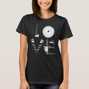 Houtbewerking Lumberjack Carpenter Crafting Pa T-shirt