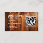 Houtbewerking Professionele houtzagerij Carpenters Visitekaartje (Voorkant)