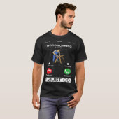 Houtbewerking roept en ik moet naar de timmerman t-shirt (Voorkant volledig)